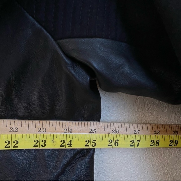 Vince Butter Soft Lamb Modern Moto Leather Jacket XXL black - Picture 11 of 11